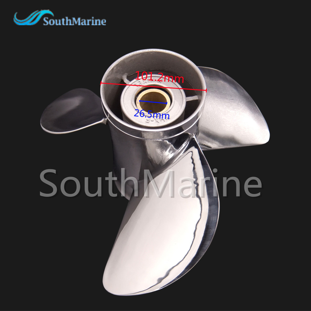688-45970-03-00 Boat Motor Stainless Steel Propeller 13x19-K for Yamaha 60HP 70HP 75HP 80HP 85HP 90HP 115HP 130HP Outboard