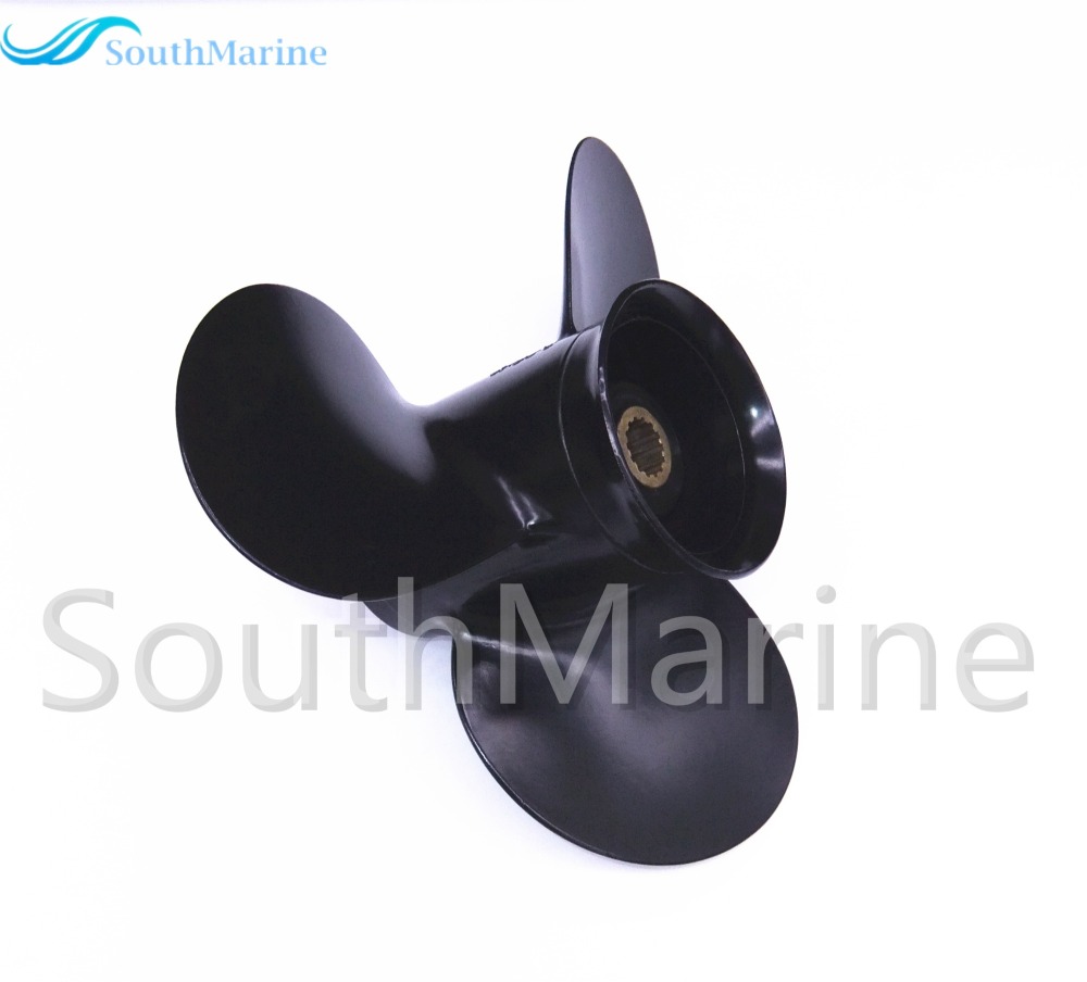 Outboard Engine 0766548 766548 Aluminum Alloy Prop Propeller 9.25x9 for Evinrude Johnson OMC BRP 15HP Boat Motor