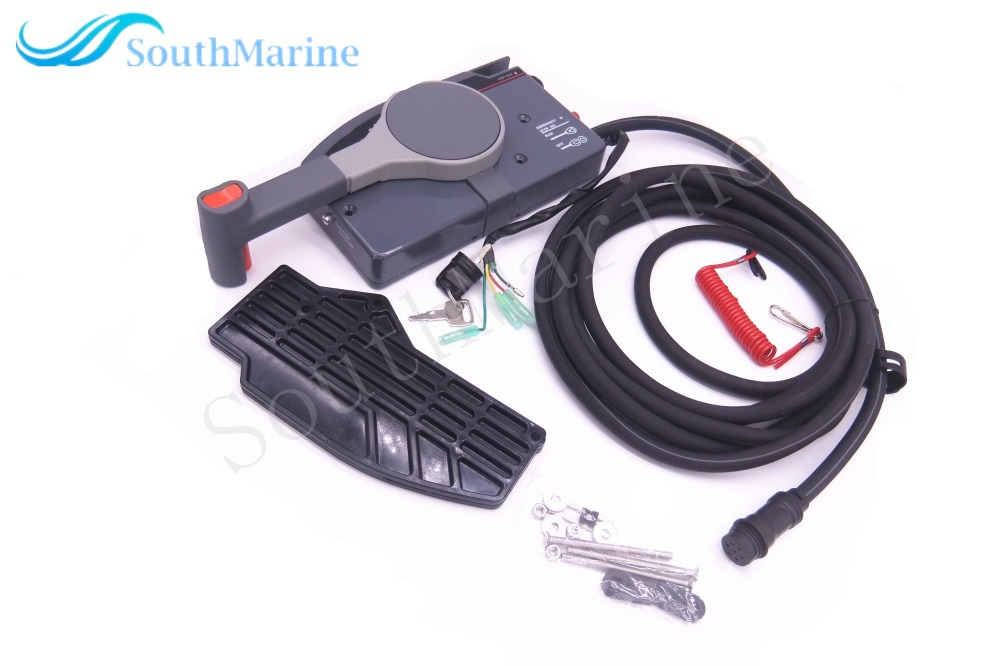 703-48230-14 703-48203-15 703-48203-17 703-48203-15 Boat Remote Control Box Assy for Yamaha Outboard Engine, 7 Pins AP ER (E), Right Hand, Pull