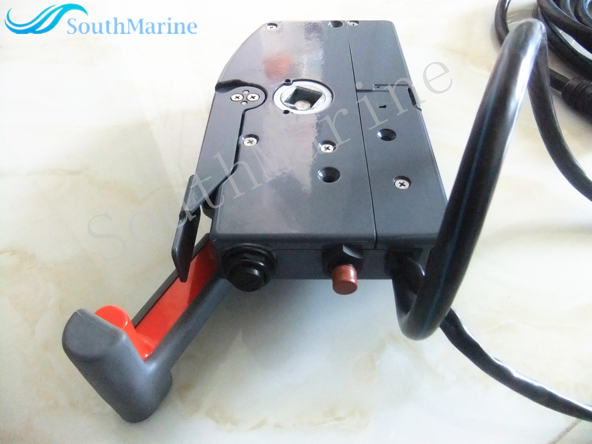 703-48205-16-00 703-48207-1B-10 Side Mount Remote Control Box Assy for Yamaha Steering System 10 Pin Shifter, RIGHT HAND