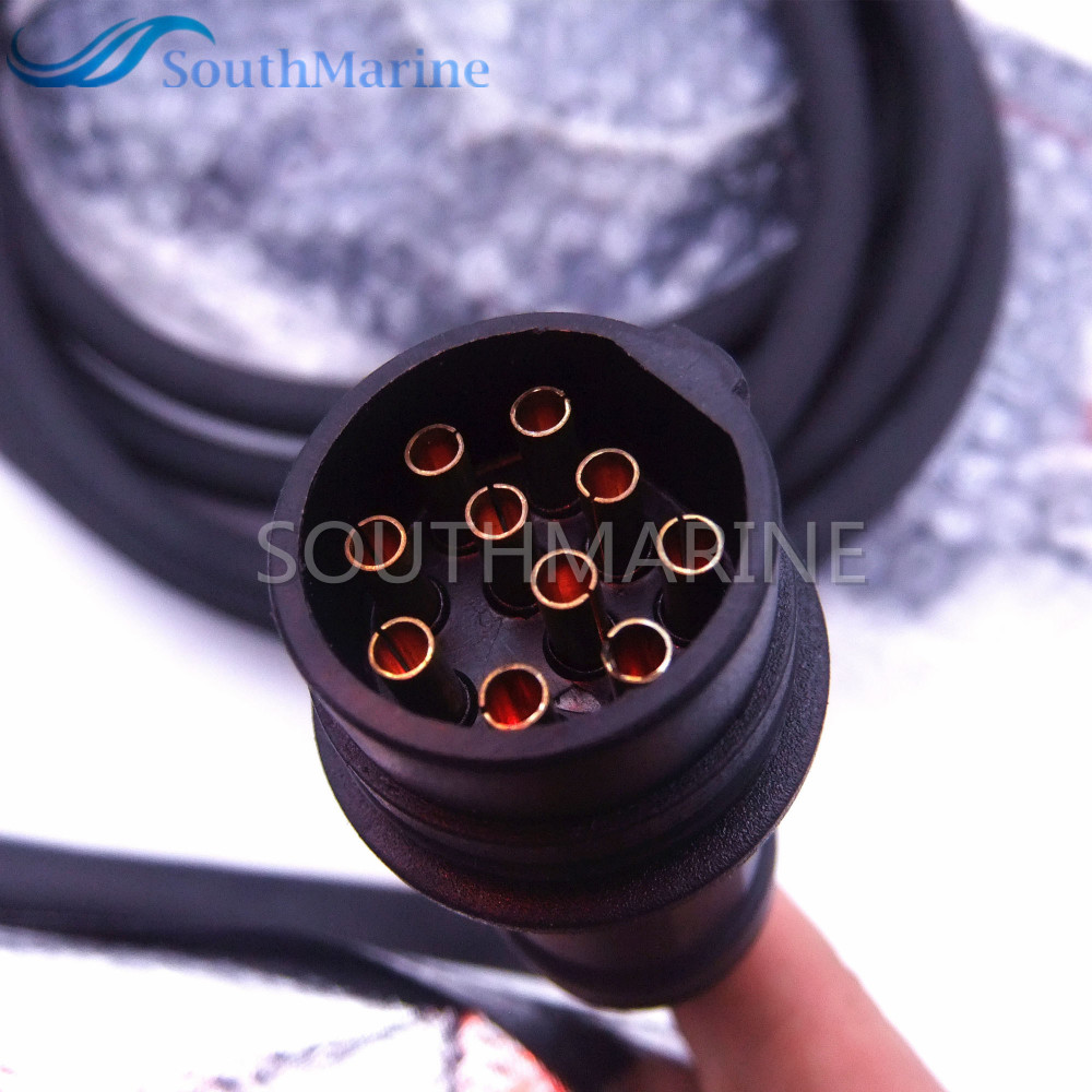 703-48205-16-00 703-48207-1B-10 Side Mount Remote Control Box Assy for Yamaha Steering System 10 Pin Shifter, RIGHT HAND