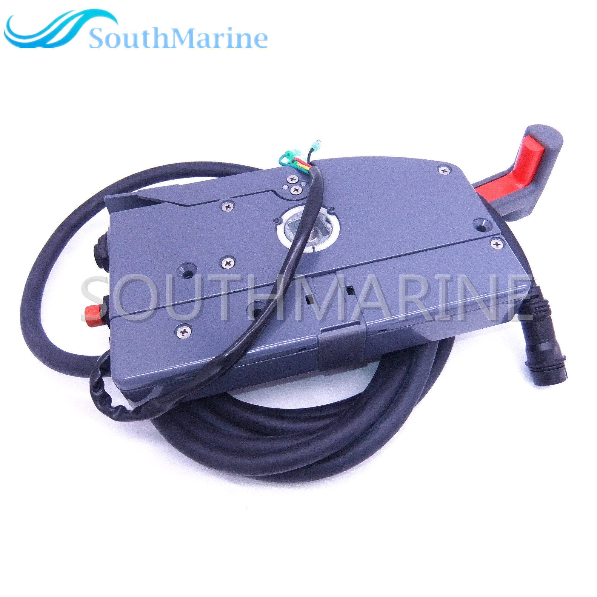 Pull 703-48205-16-00 703-48205 703-48207 Remote Control Box Assy for Yamaha Outboard Motors Steering System 10 pins Wire Harness, Right Hand
