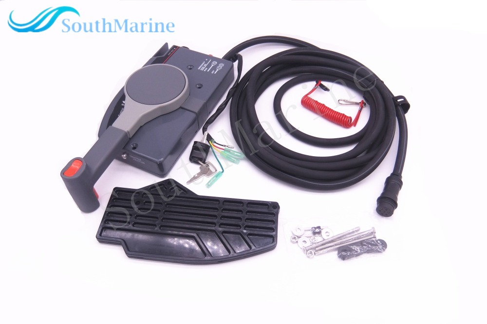 703-48230-14 703-48203-15 703-48203-17 703-48203-15 Boat Remote Control Box Assy for Yamaha Outboard Engine, 7 Pins AP ER (E), Right Hand, Pull
