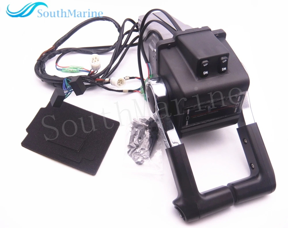 Boat Motor 704-48207-23-00 704-48207 704 Dual Twin Remote Control Box ...