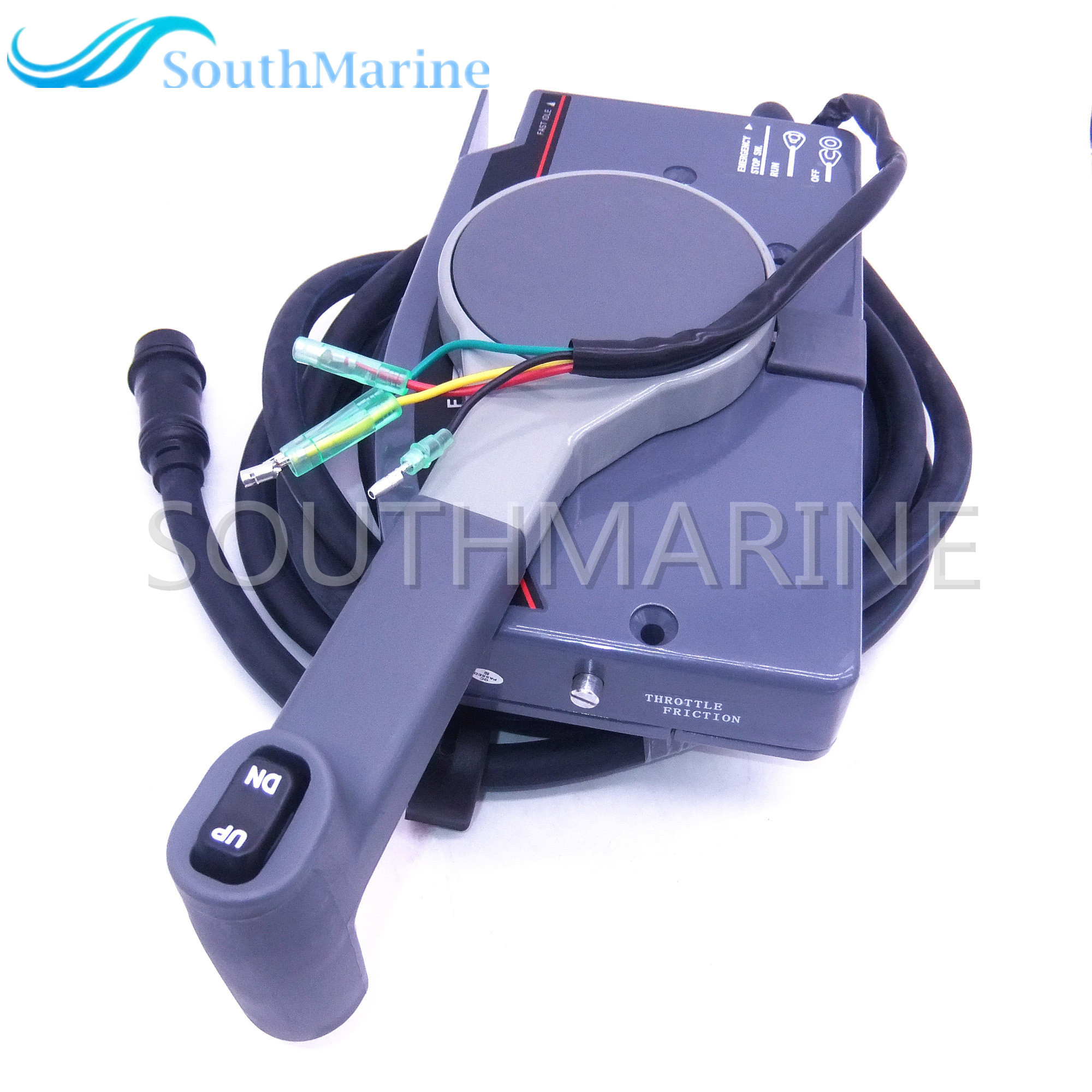 Pull 703-48205-16-00 703-48205 703-48207 Remote Control Box Assy for Yamaha Outboard Motors Steering System 10 pins Wire Harness, Right Hand