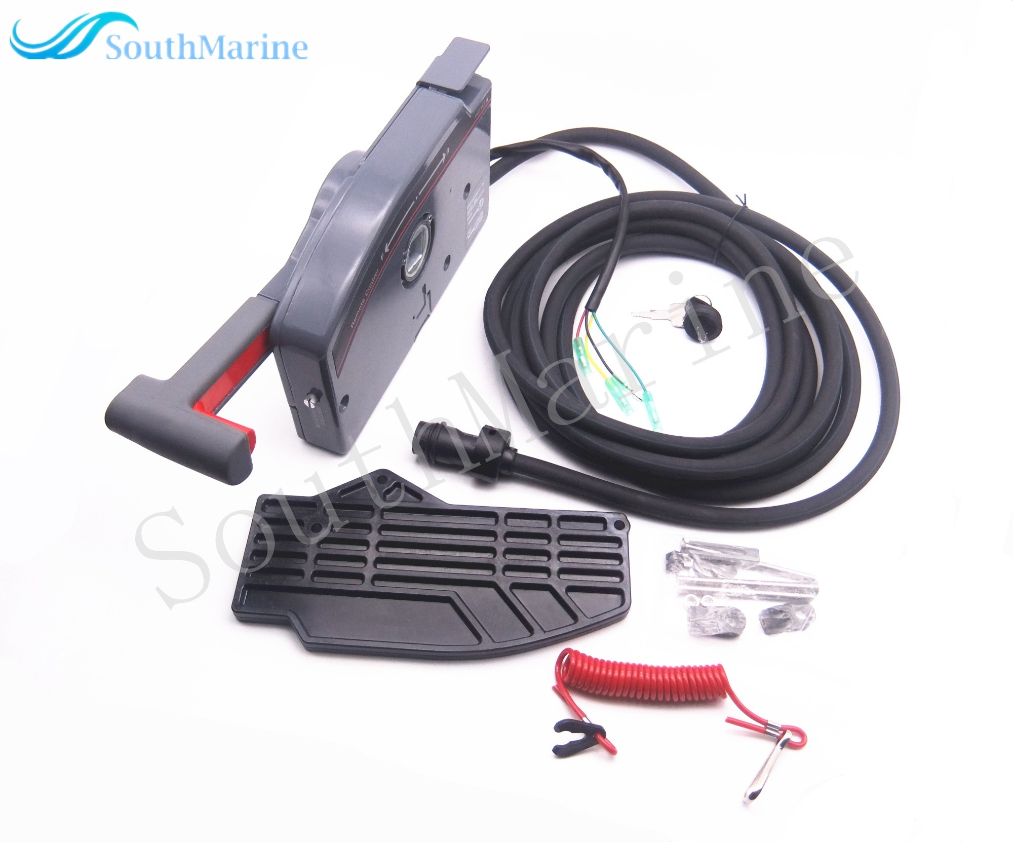 703-48205-16-00 703-48207-1B-10 703-48207-17-10 Remote Control Box Assy for Yamaha Outboard Motors Steering System 10 pins Wire Harness, Left Hand