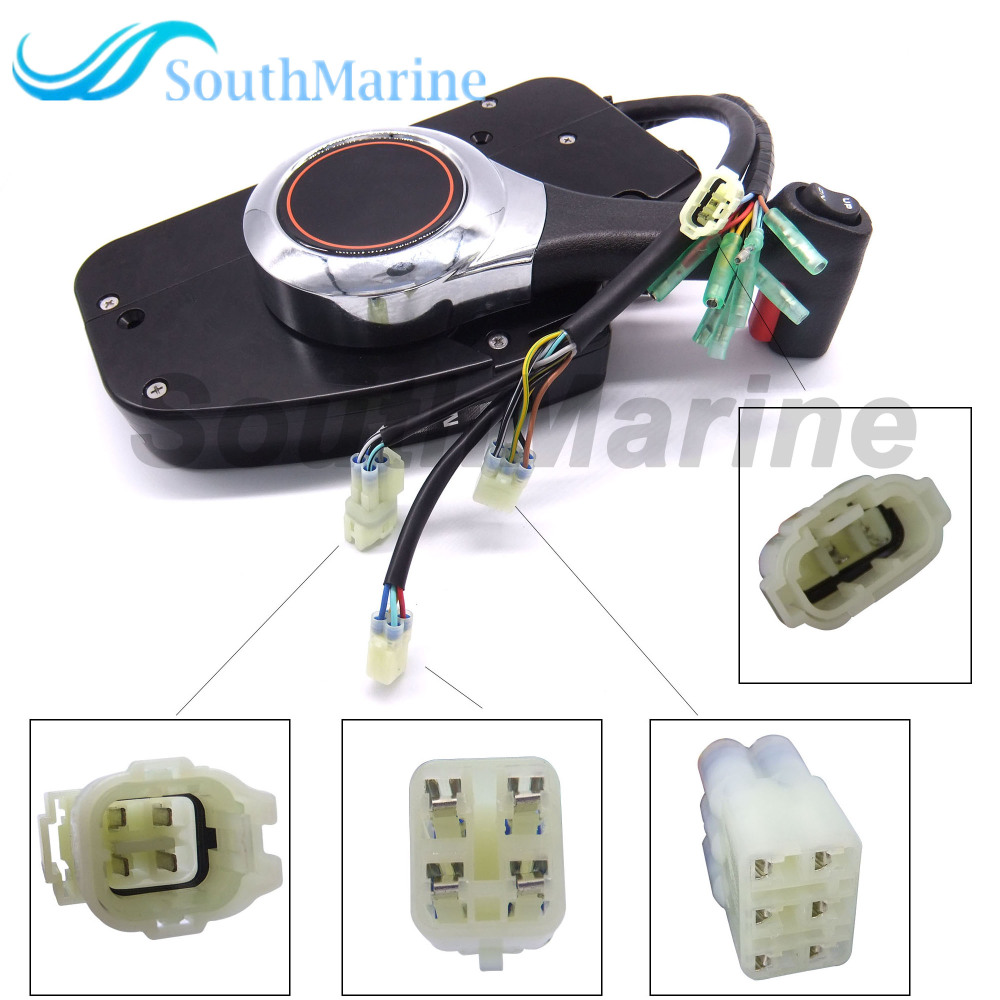 SouthMarine Boat Engine 24800-ZZ5-A22 24800-ZZ5-A01 24800-ZZ5-A02 Remote Control Box for Outboard Motor BF40-150,Left Hand
