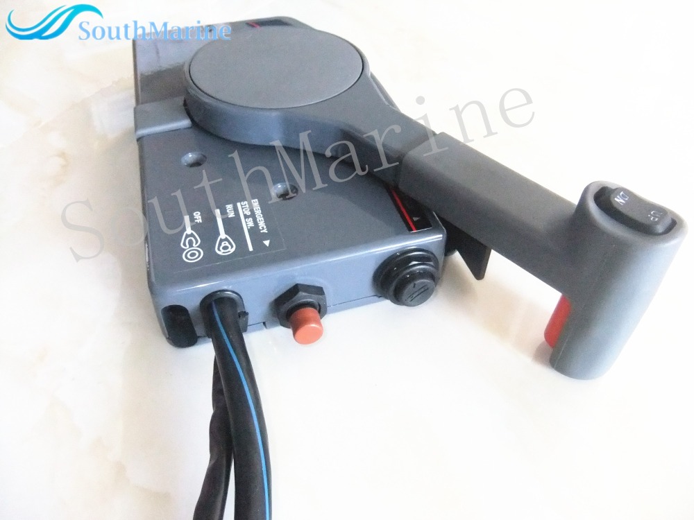 703-48205-16-00 703-48207-1B-10 Side Mount Remote Control Box Assy for Yamaha Steering System 10 Pin Shifter, RIGHT HAND