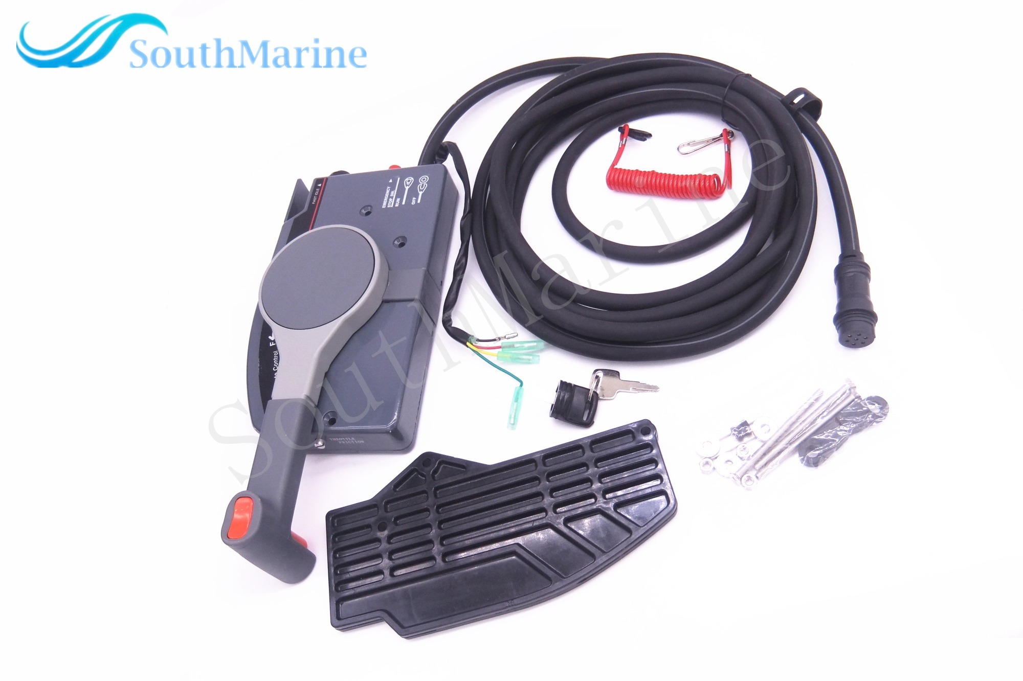703-48230-14 703-48203-15 703-48203-17 703-48203-15 Boat Remote Control Box Assy for Yamaha Outboard Engine, 7 Pins AP ER (E), Right Hand, Pull