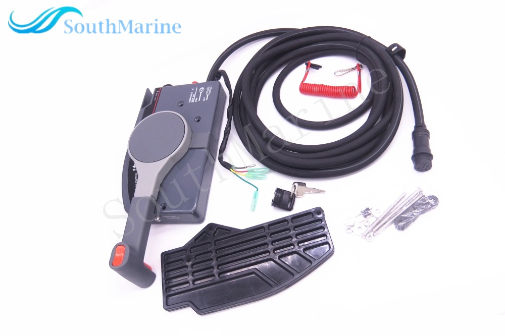 703-48230-14 703-48203-15 703-48203-17 703-48203-15 Boat Remote Control Box Assy for Yamaha Outboard Engine, 7 Pins AP ER (E), Right Hand, Pull