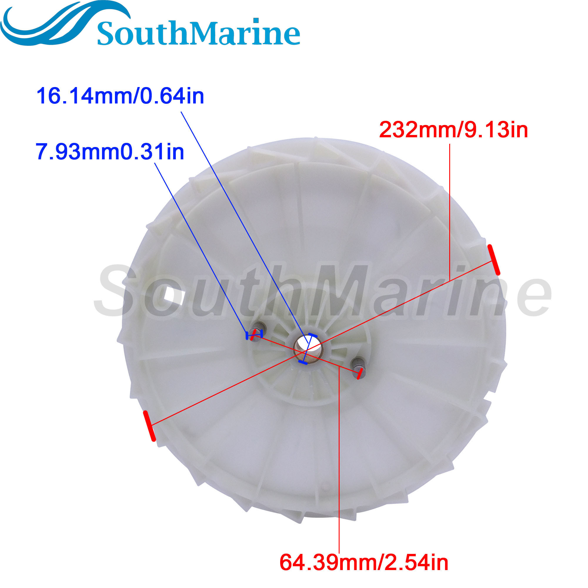 Boat Motor F25-05160301 Start UP Wheel for Parsun HDX Outboard Engine F20 F25