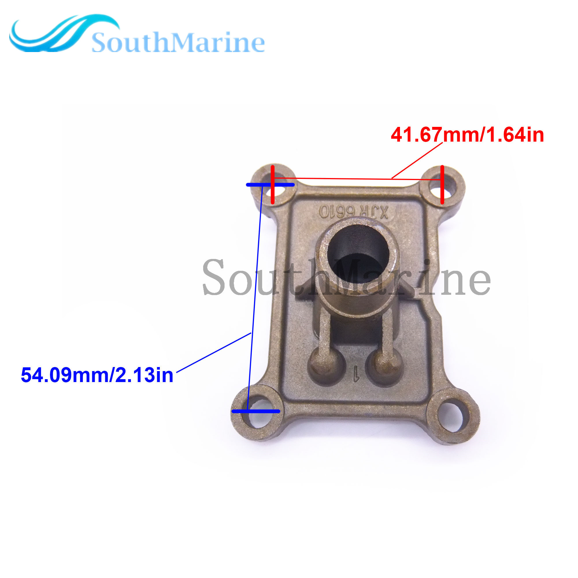 T2-04000100 Intake Reed Valve Seating for Parsun HDX Makara 2-Stroke T2 BM Boat Motor