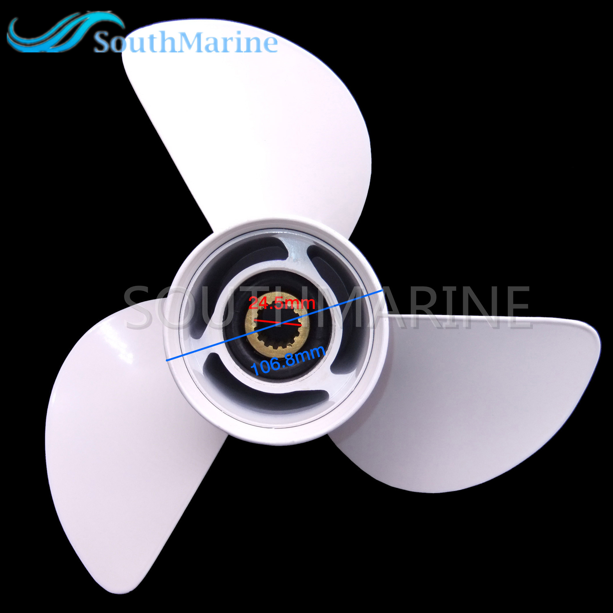 T85-04020000 T85-04020000-17 Propeller for Parsun HDX Makara T60 T75 T85 T90 Outboard Motor 13 1/4X17-K