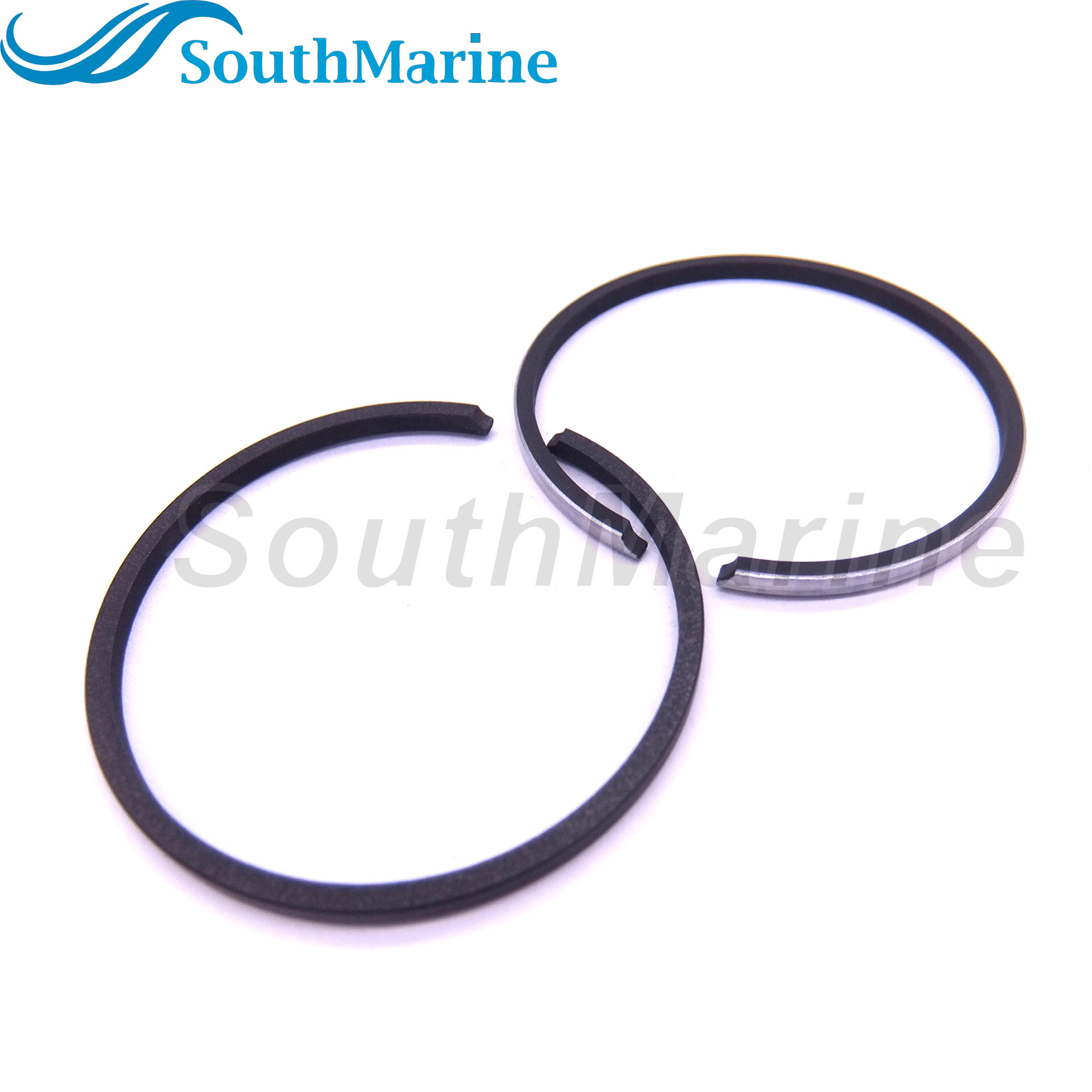 SouthMarine Boat Motor 6F8-11610-00 6E8-11610-00 Piston Ring Set STD for Yamaha 2HP 2C, 42mm
