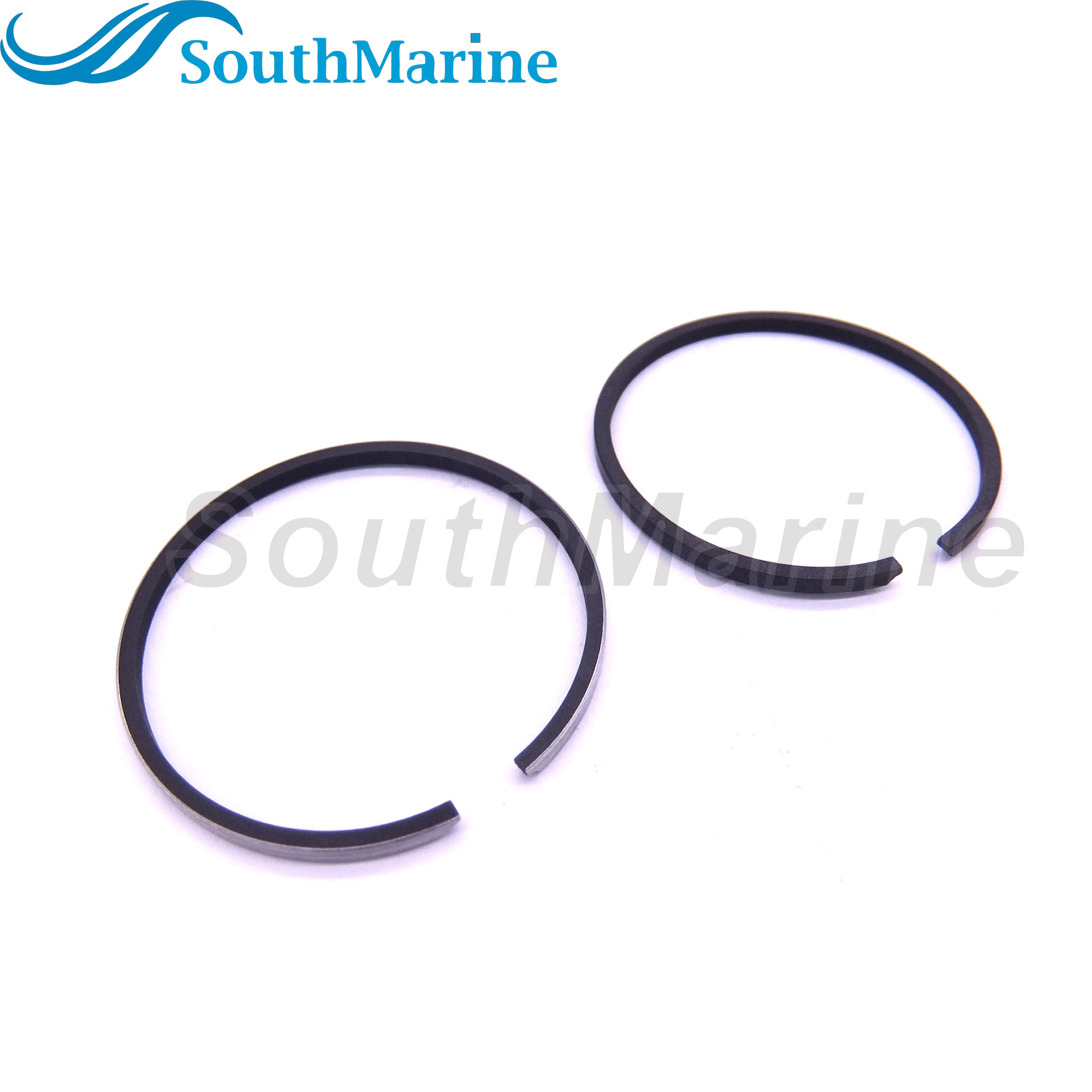 SouthMarine Boat Motor 6F8-11610-00 6E8-11610-00 Piston Ring Set STD for Yamaha 2HP 2C, 42mm