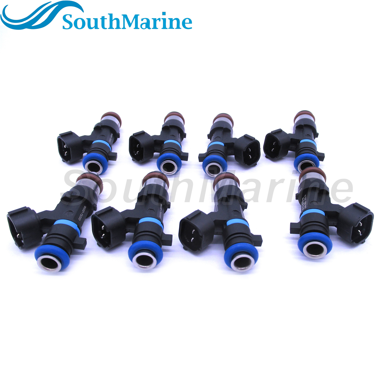 0280158007 Fuel Injector Injectors Nozzles for Nissan Armada Frontier Pathfinder Titan Xterra 2.4L 2.5L 4L 5.6L 2004-2014, 8 pcs
