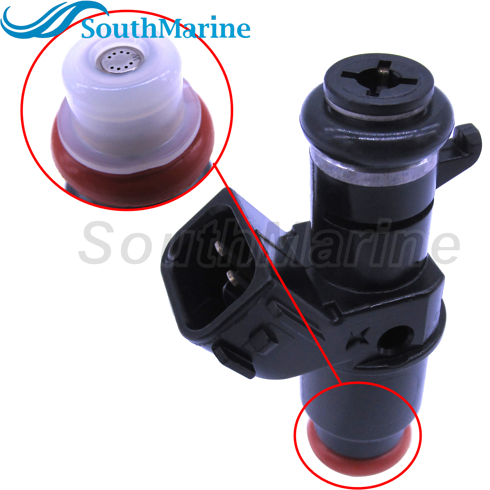 16450-RCA-A01 FJ485 842-12289 Fuel Injector for Honda Accord Odyssey Ridgeline Pilot Acura ILX MDX TL 3.0L 3.2L 3.5L, 6 pcs