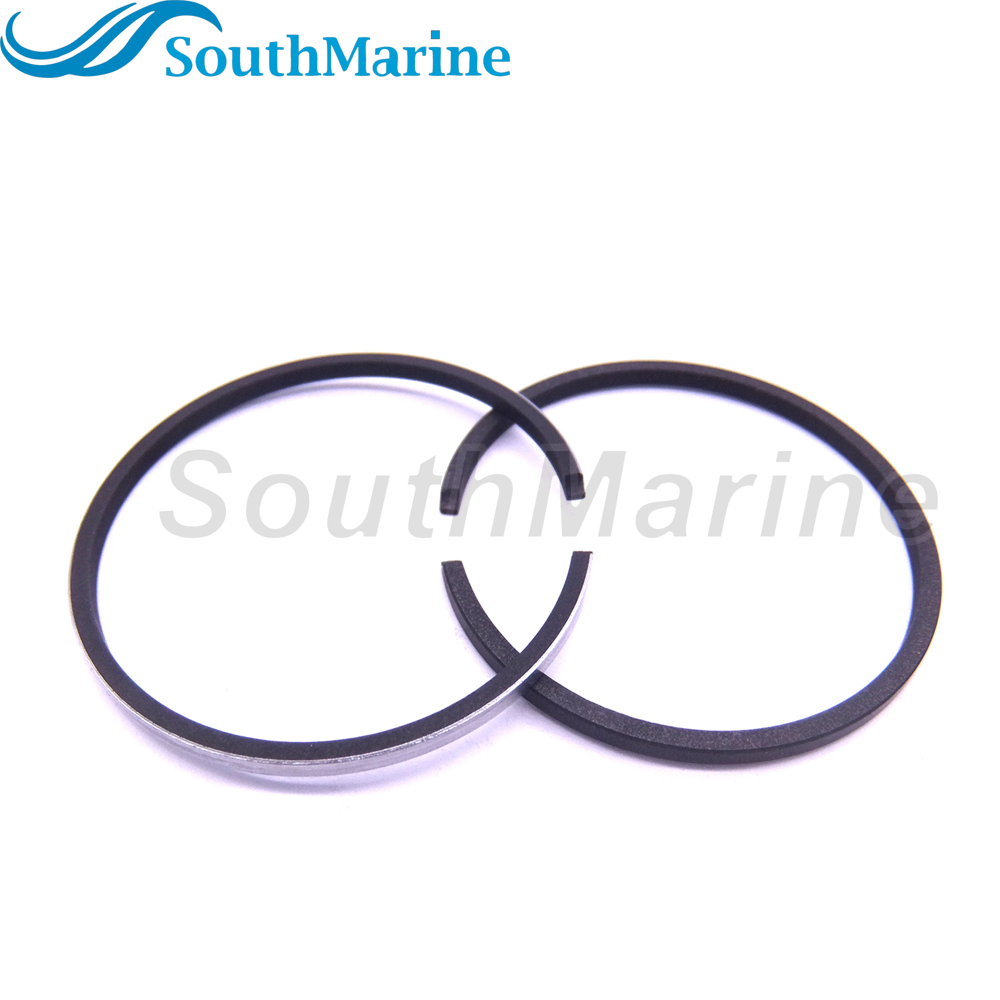 SouthMarine Boat Motor 6F8-11610-00 6E8-11610-00 Piston Ring Set STD for Yamaha 2HP 2C, 42mm