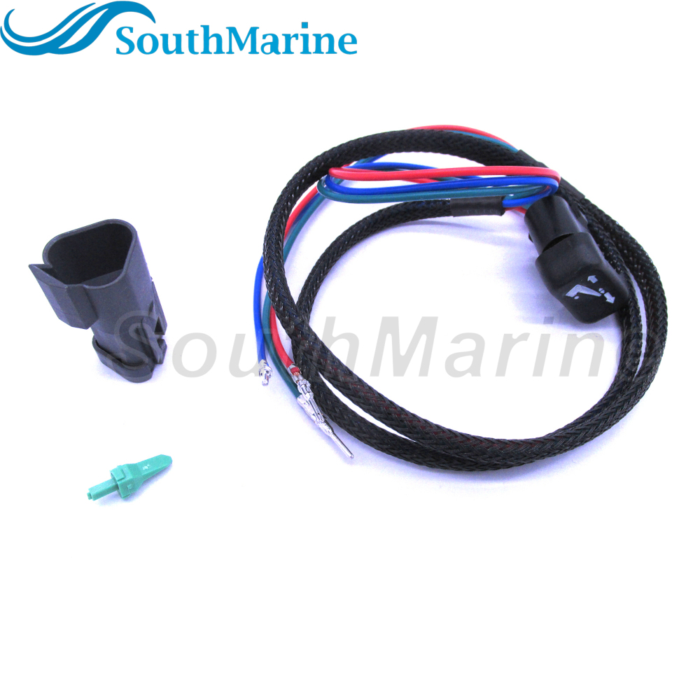 SouthMarine Outboard 5007485 Trim Tilt PTT Switch for Johnson Evinrude OMC Boat Engine Top Mount Remote Control Box with PT