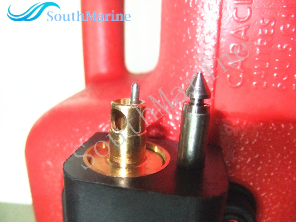 SouthMarine 24L Fuel Tank Assembly for Yamaha Outboard Motor, with Fuel Cap & Fuel Connector & Fuel Gauge