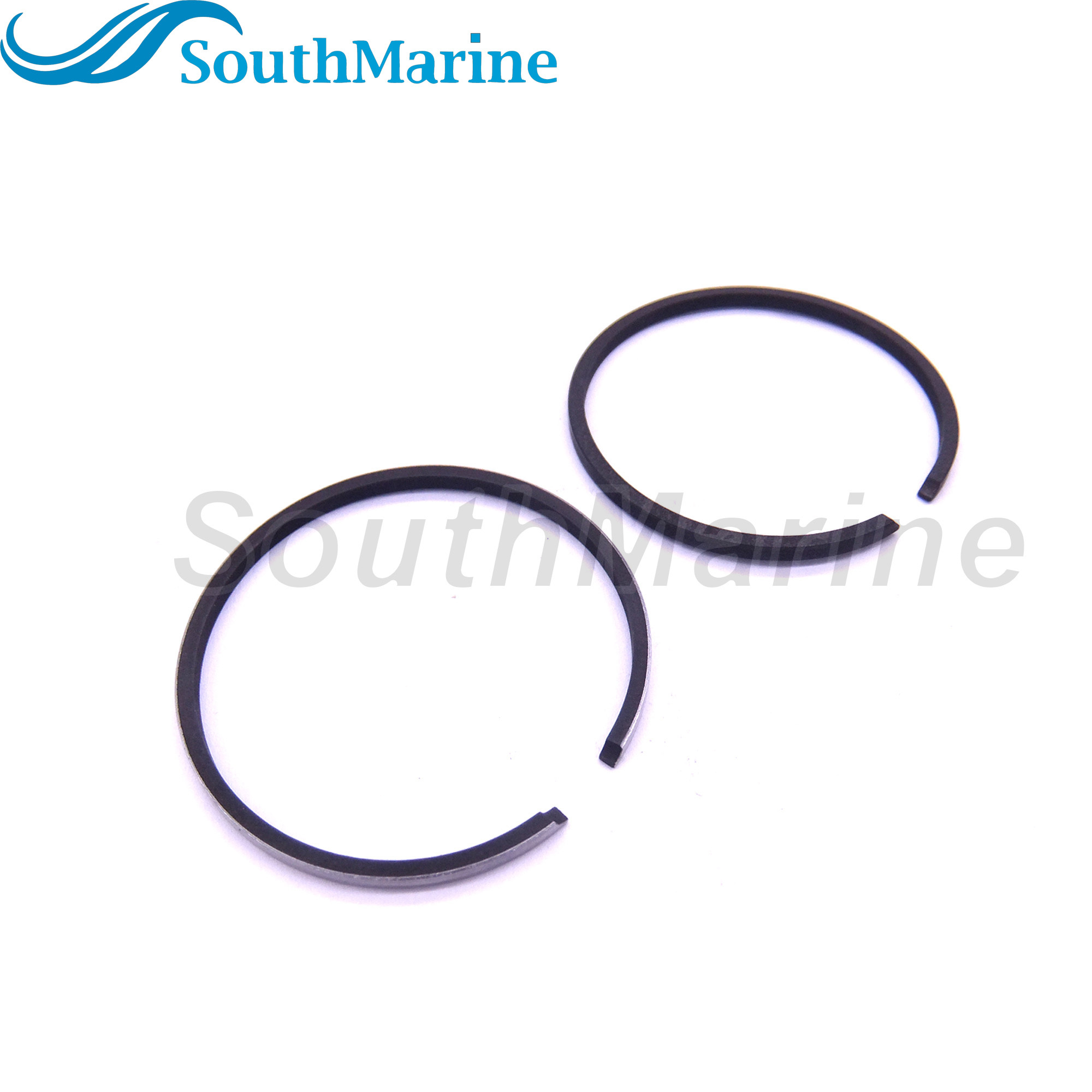SouthMarine Boat Motor 6F8-11610-00 6E8-11610-00 Piston Ring Set STD for Yamaha 2HP 2C, 42mm