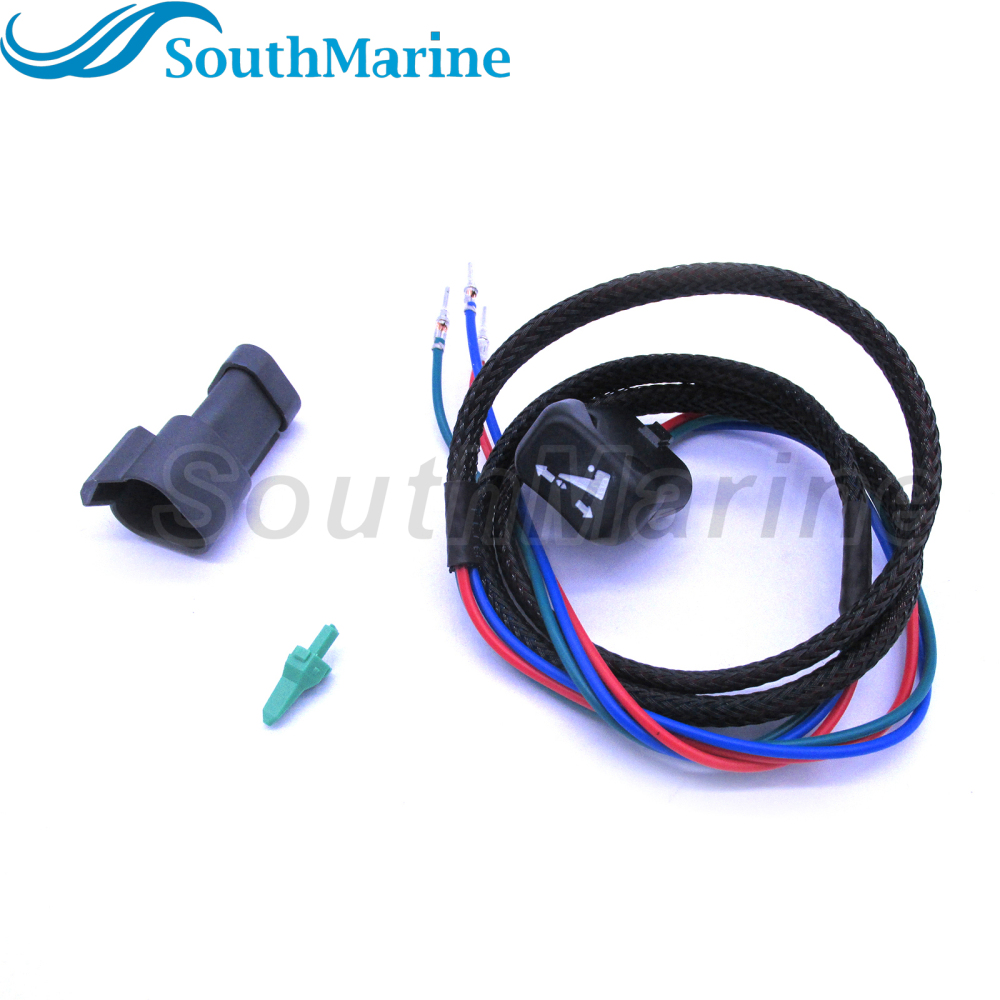 SouthMarine Outboard 5007485 Trim Tilt PTT Switch for Johnson Evinrude OMC Boat Engine Top Mount Remote Control Box with PT