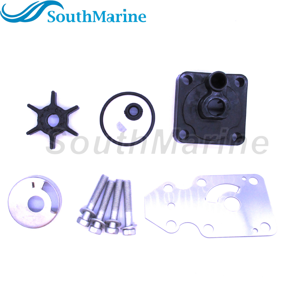 Boat Motor 63V-W0078-00 63V-W0078-01 63V-W0078-02 63V-W0078-03 18-3412 Water Pump Impeller Repair Kit for Yamaha F15 15hp 4-stroke Outboard Engine