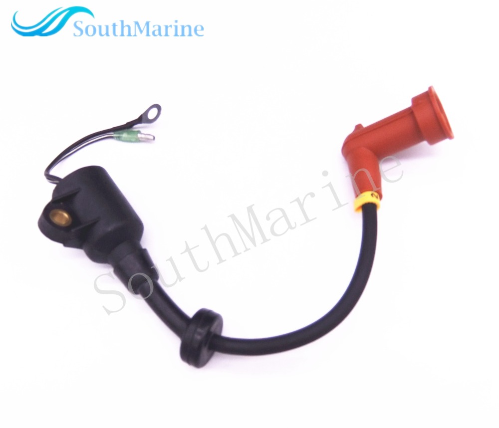 Boat Engine 63V-85570-00 /01 /02 T15-04001100 Ignition Coil for Yamaha  9.9HP 15HP 2-Stroke EL ES ML MS X ML MX 1996-2009 Outboard Engine