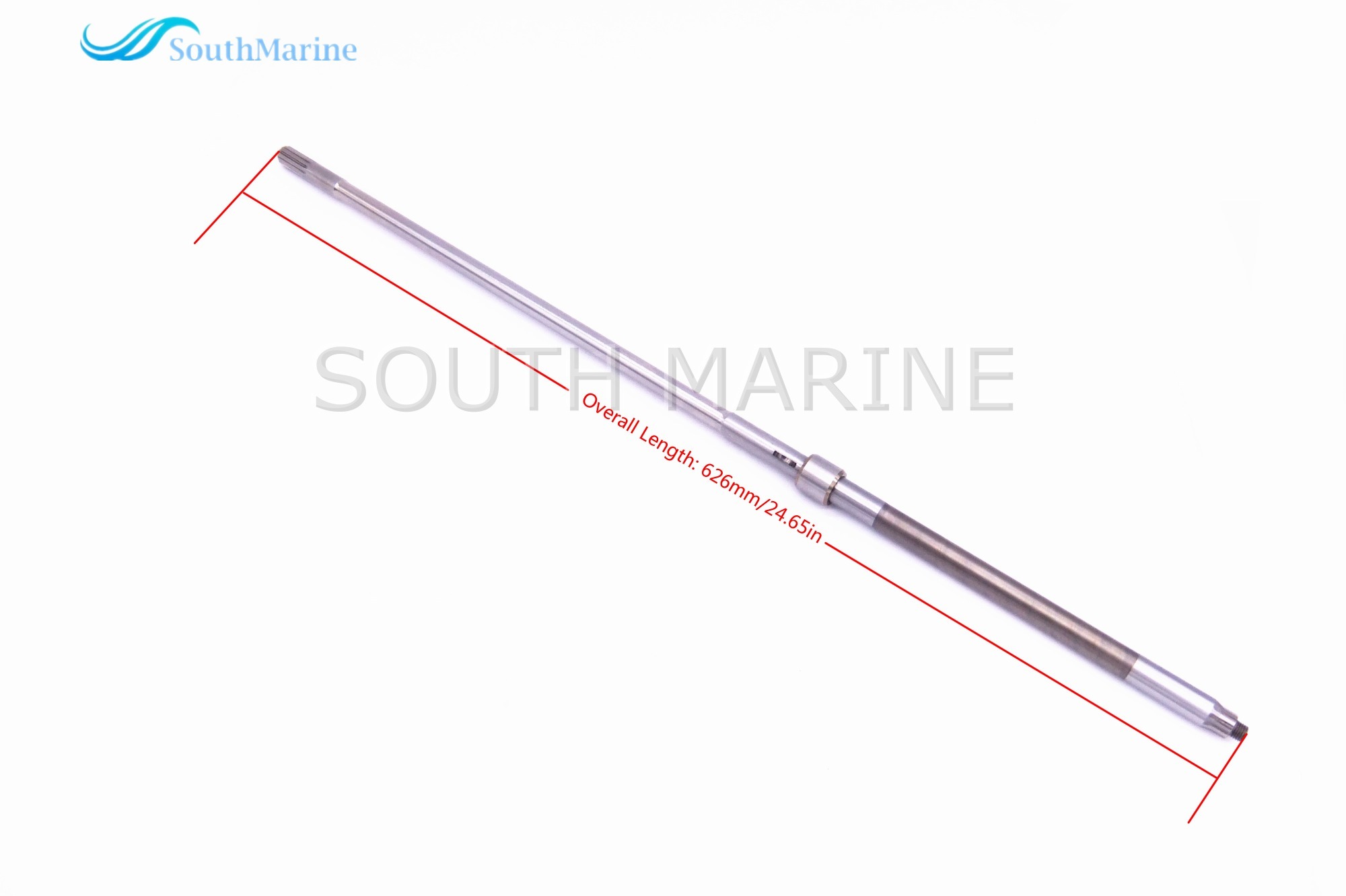 F20-04030000 Short Drive Shaft for Parsun Outboard Engine 4-Stroke F15A F20A Boat Motor