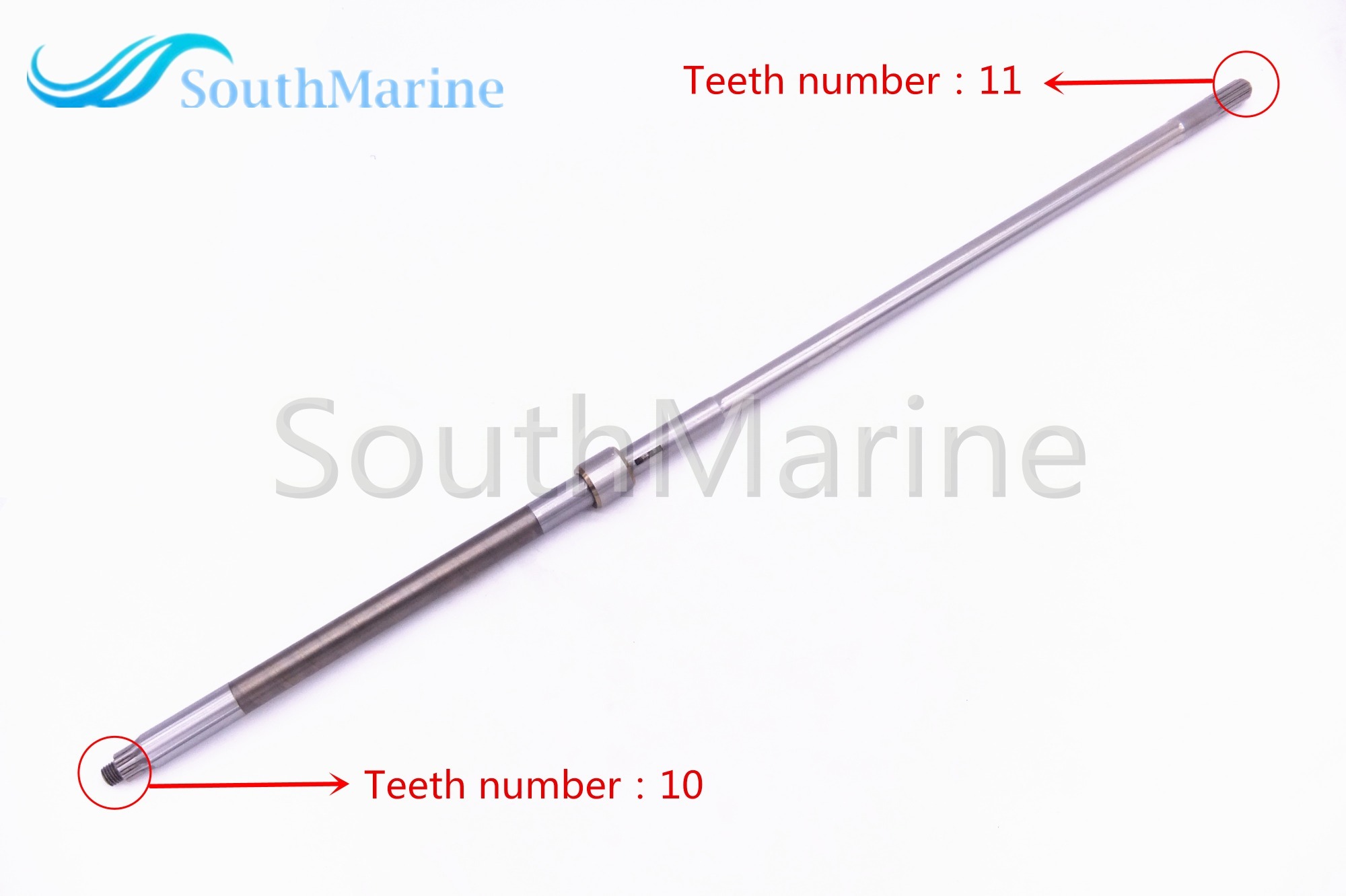 F20-04030000 Short Drive Shaft for Parsun Outboard Engine 4-Stroke F15A F20A Boat Motor