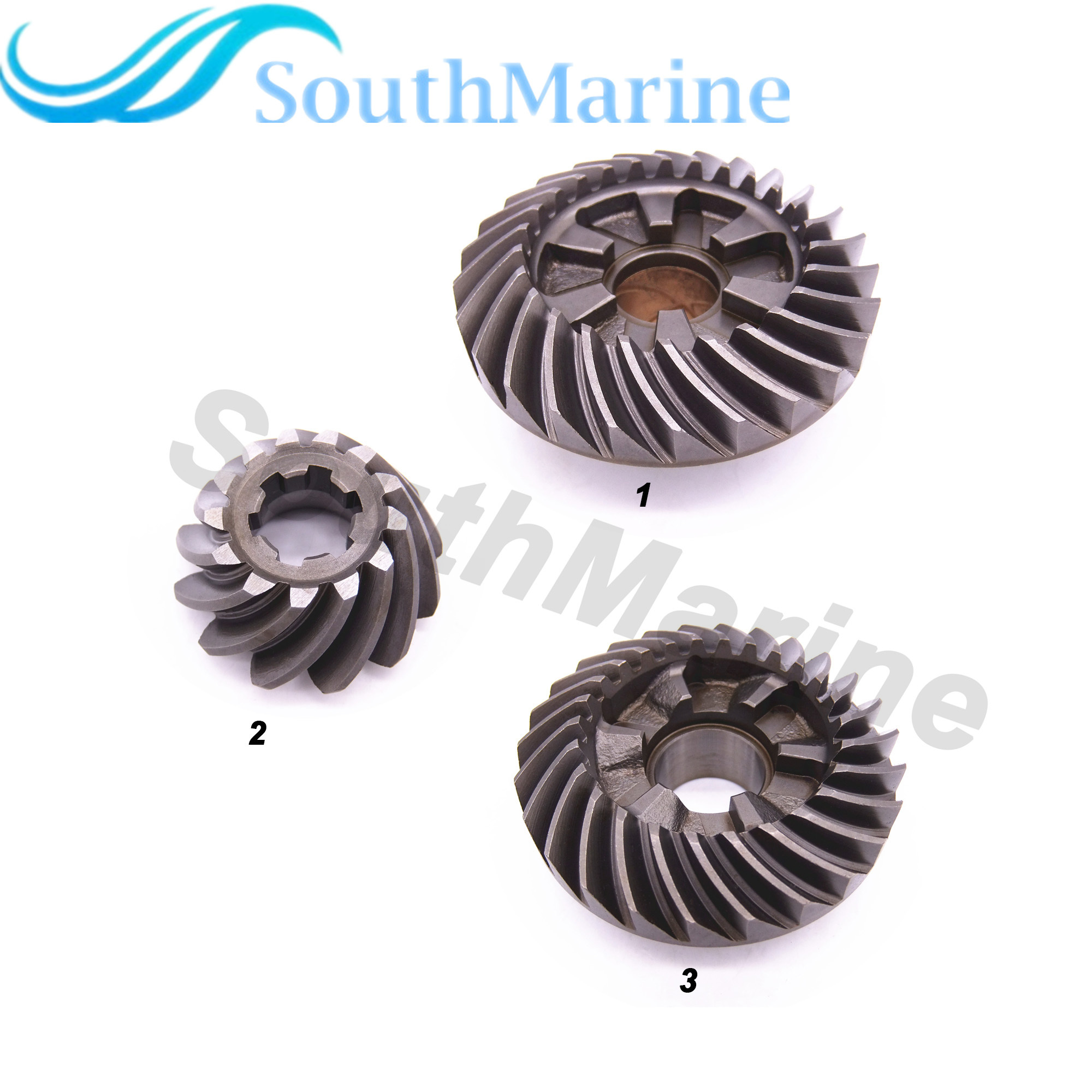 Outboard Engine 66T-45551-00 Pinion & 66T-45571-00 Reverse & 66T-45560-01 Forward Gear for Yamaha Boat Motor F30 F40 40HP 40X E40X 2/4-stroke