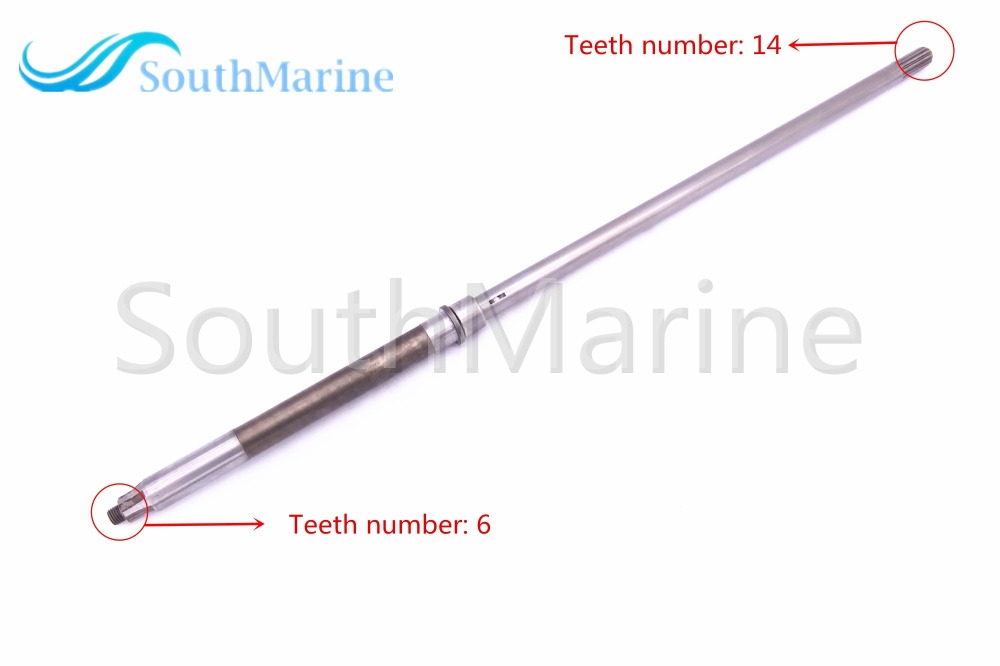 F25-04010000 Short Drive Shaft for Parsun Outboard Engine 4-Stroke F20 F25 Boat Motor