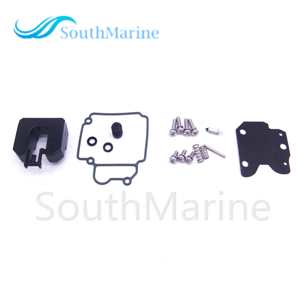 Boat Motor Carburetor Repair Kit 6AH-W0093-00 6AH-W0093-01 for Yamaha 4-Stroke F15C F20B Outboard Engine