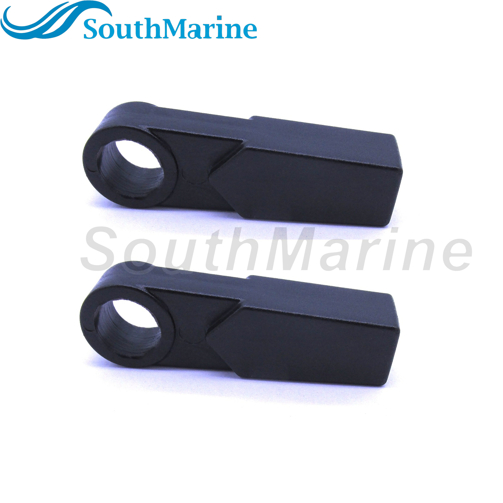 Boat Motor 6E5-48344-00 Remote Control Cable End for Yamaha 6HP-300HP 1984-2012 Outboard Engine Shift Throttle Out, Mount on Engine, 2pcs
