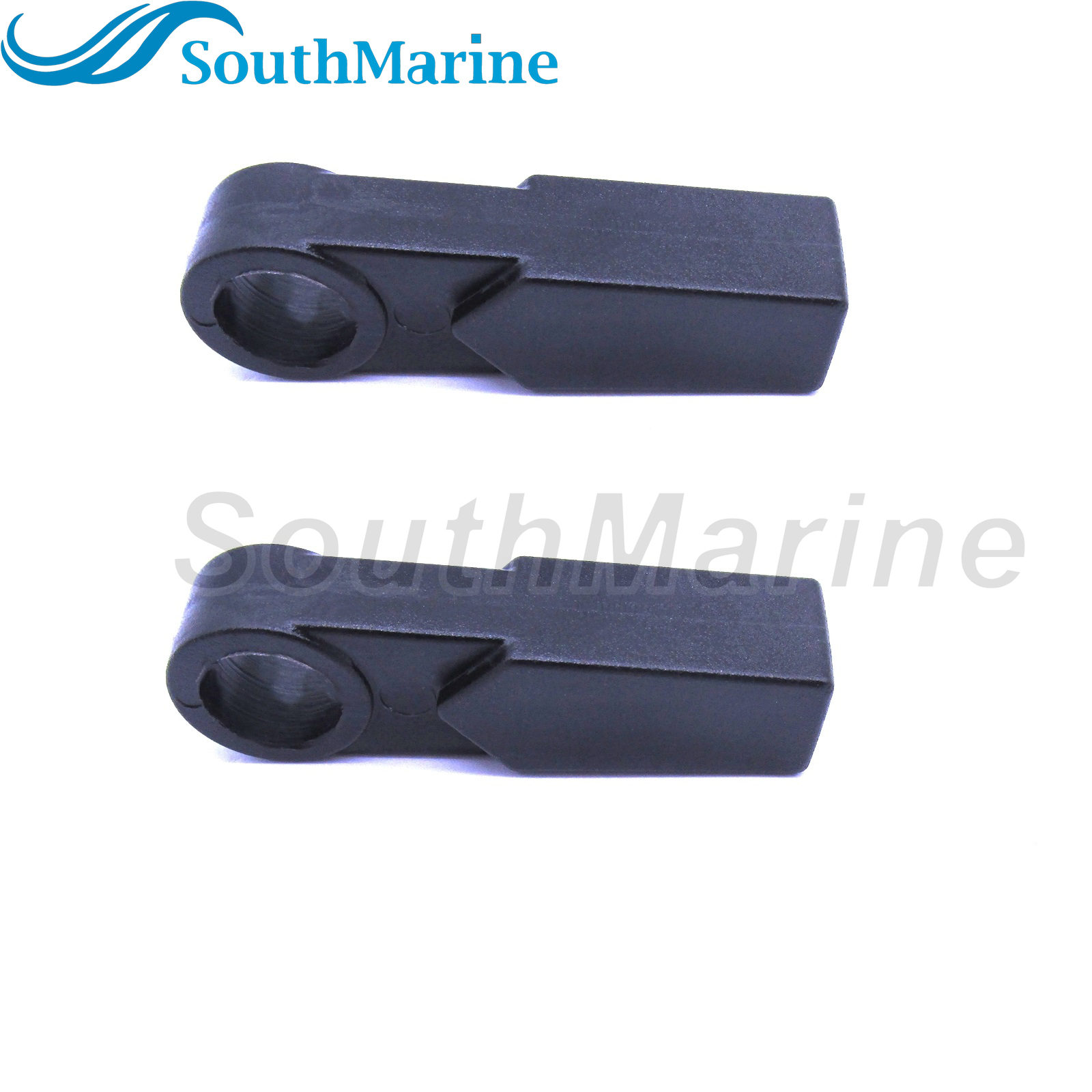 Boat Motor 6E5-48344-00 Remote Control Cable End for Yamaha 6HP-300HP 1984-2012 Outboard Engine Shift Throttle Out, Mount on Engine, 2pcs
