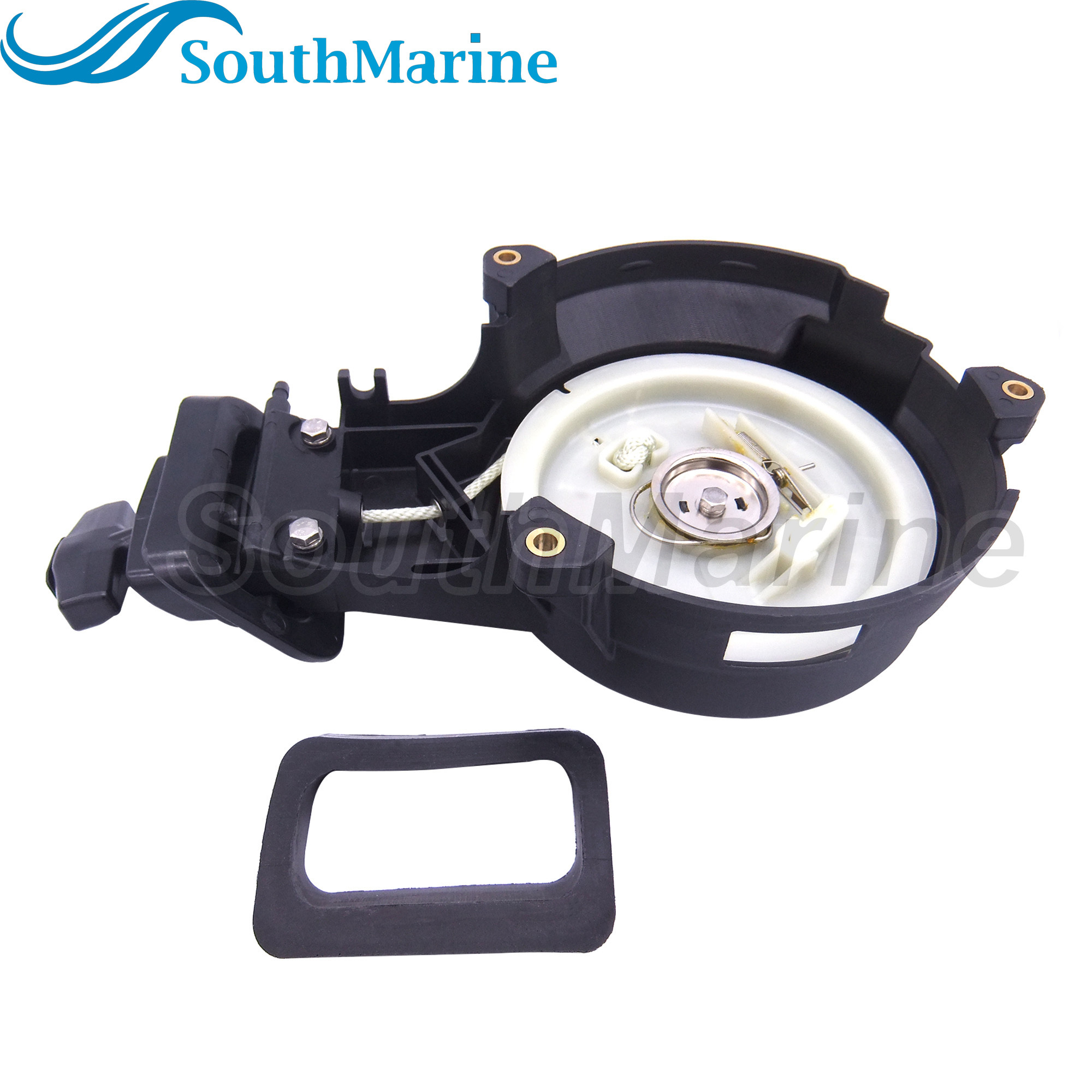 Boat Motor 6B4-15710-00 Starter Assy for Yamaha Outboard Engine 9.9HP 15HP 2-Stroke