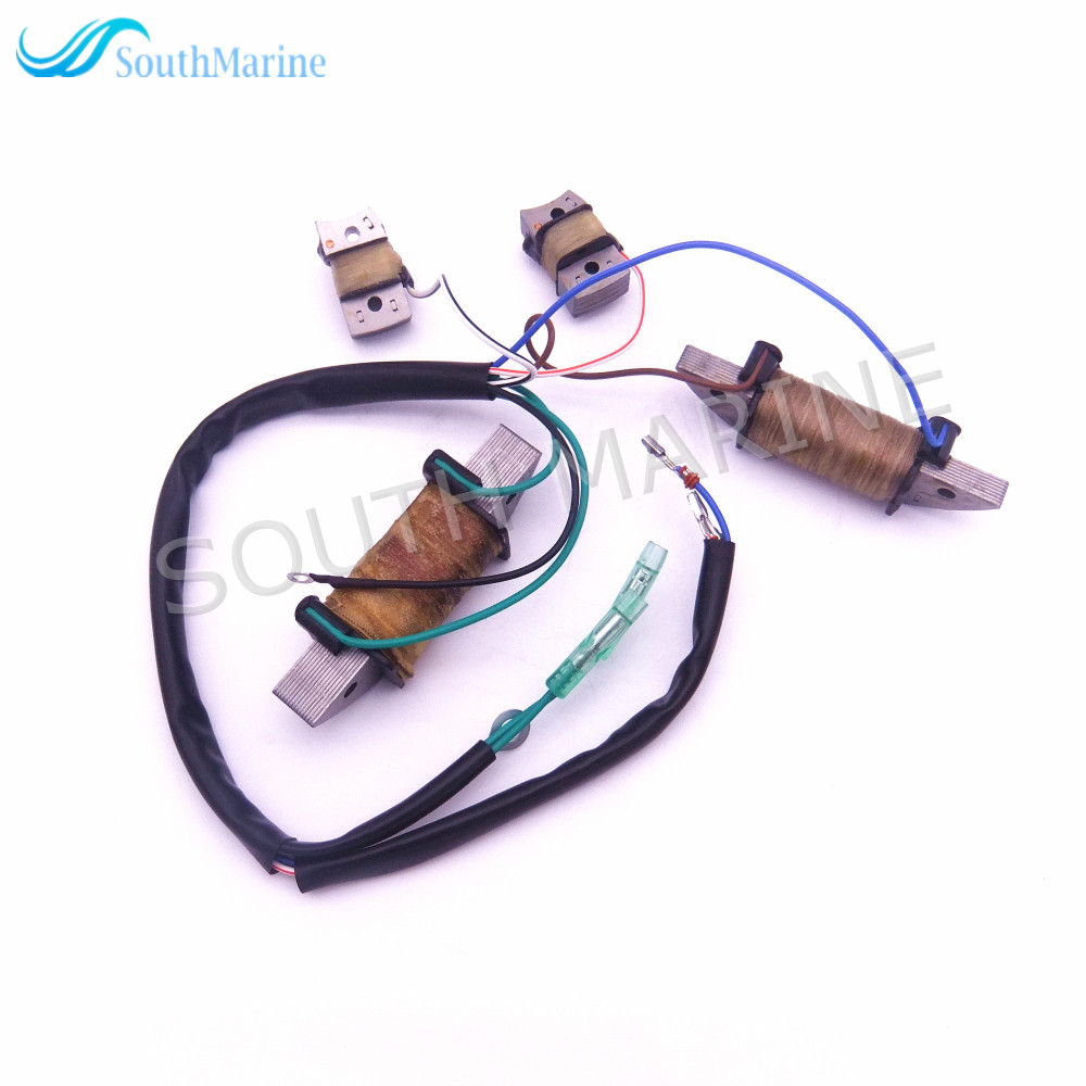 Boat Motor 6F5-85520-10 Charger and 6F5-85533-10 Lighting and 6F5-85580-10 6F5-85580-20 Pulser Coil Assy for Yamaha Outboard Engine E40G E40J