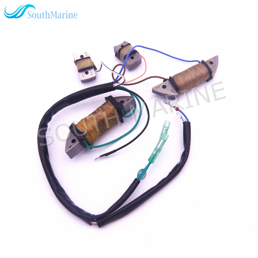 Boat Motor 6F5-85520-10 Charger and 6F5-85533-10 Lighting and 6F5-85580-10 6F5-85580-20 Pulser Coil Assy for Yamaha Outboard Engine E40G E40J