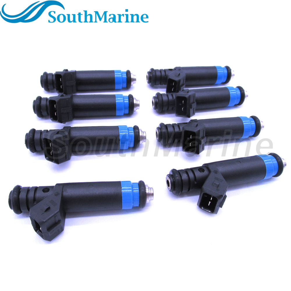 FI114992 110324 109991 FI114991 FI114961 Fuel Injector 80 LB High Impedance 875 cc/min Fuel Spray Nozzle (60mm) for Ford GM V8 LT1 LS1 LS6, 8 pcs