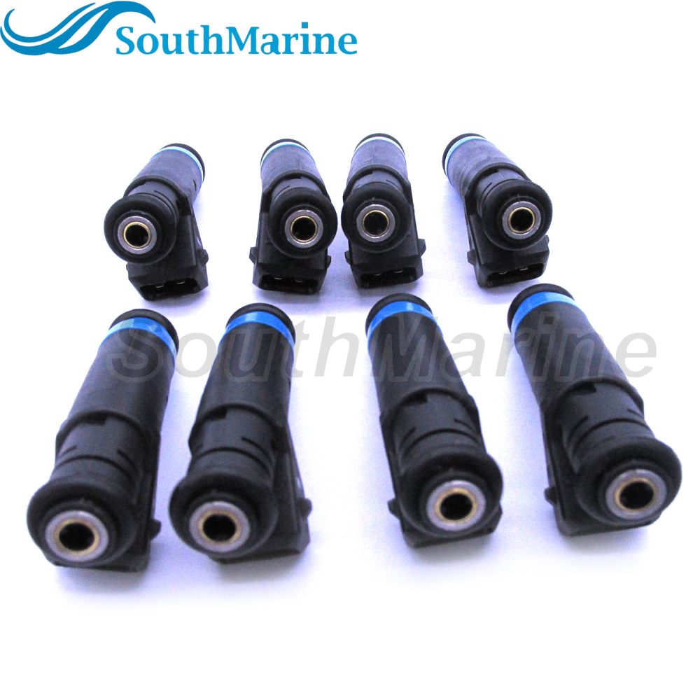 FI114992 110324 109991 FI114991 FI114961 Fuel Injector 80 LB High Impedance 875 cc/min Fuel Spray Nozzle (60mm) for Ford GM V8 LT1 LS1 LS6, 8 pcs