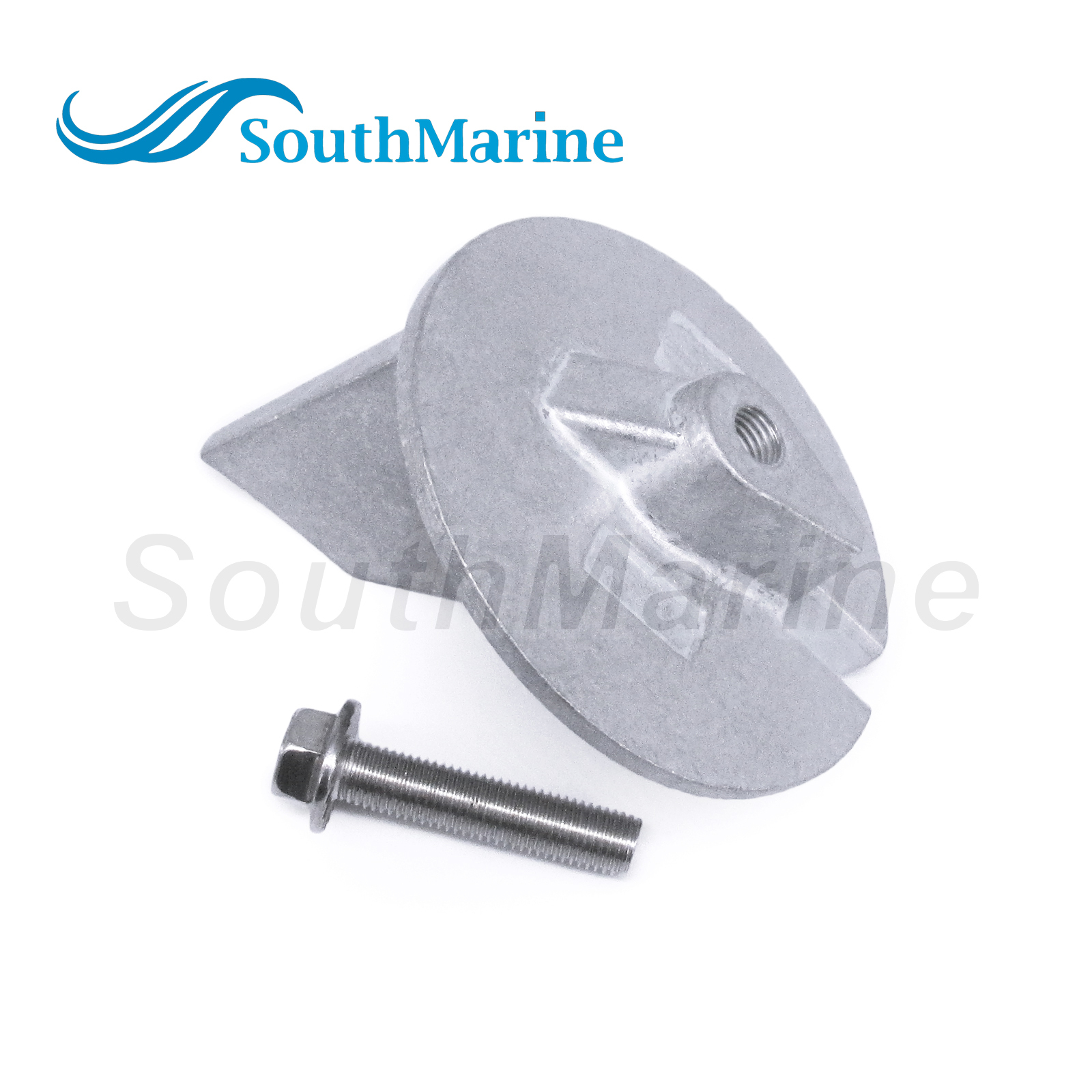 Boat Motor 6E5-45371-01 Tab Trim Anode for Yamaha Outboard Engine 115HP-225HP 2/4-stroke, fits Sierra 18-6097