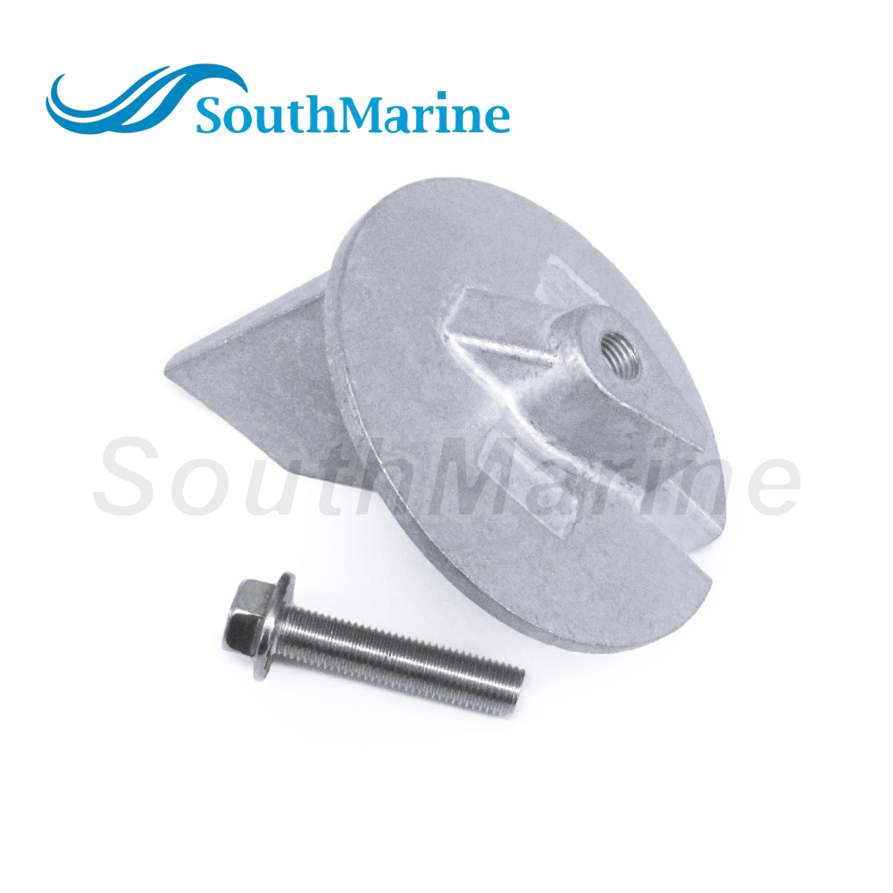 Boat Motor 6E5-45371-01 Tab Trim Anode for Yamaha Outboard Engine 115HP-225HP 2/4-stroke, fits Sierra 18-6097