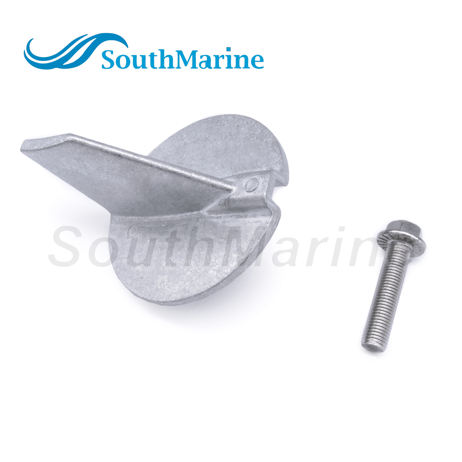 Boat Motor 6E5-45371-01 Tab Trim Anode for Yamaha Outboard Engine 115HP-225HP 2/4-stroke, fits Sierra 18-6097