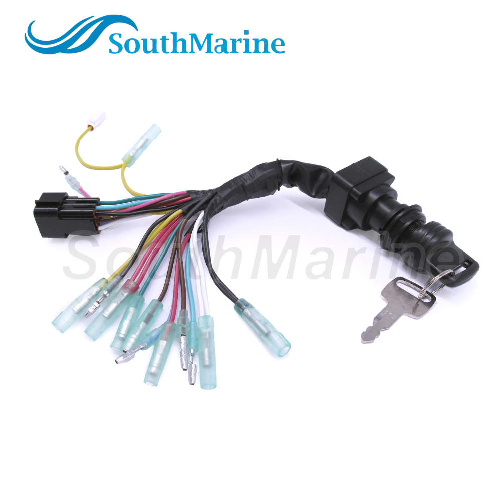 Boat Motor 6X4-82510-00 6X4-82510-01 6X4-82510-02 Ignition Main Key Switch for Yamaha Outboard Engine 70HP 75HP 90HP 115HP