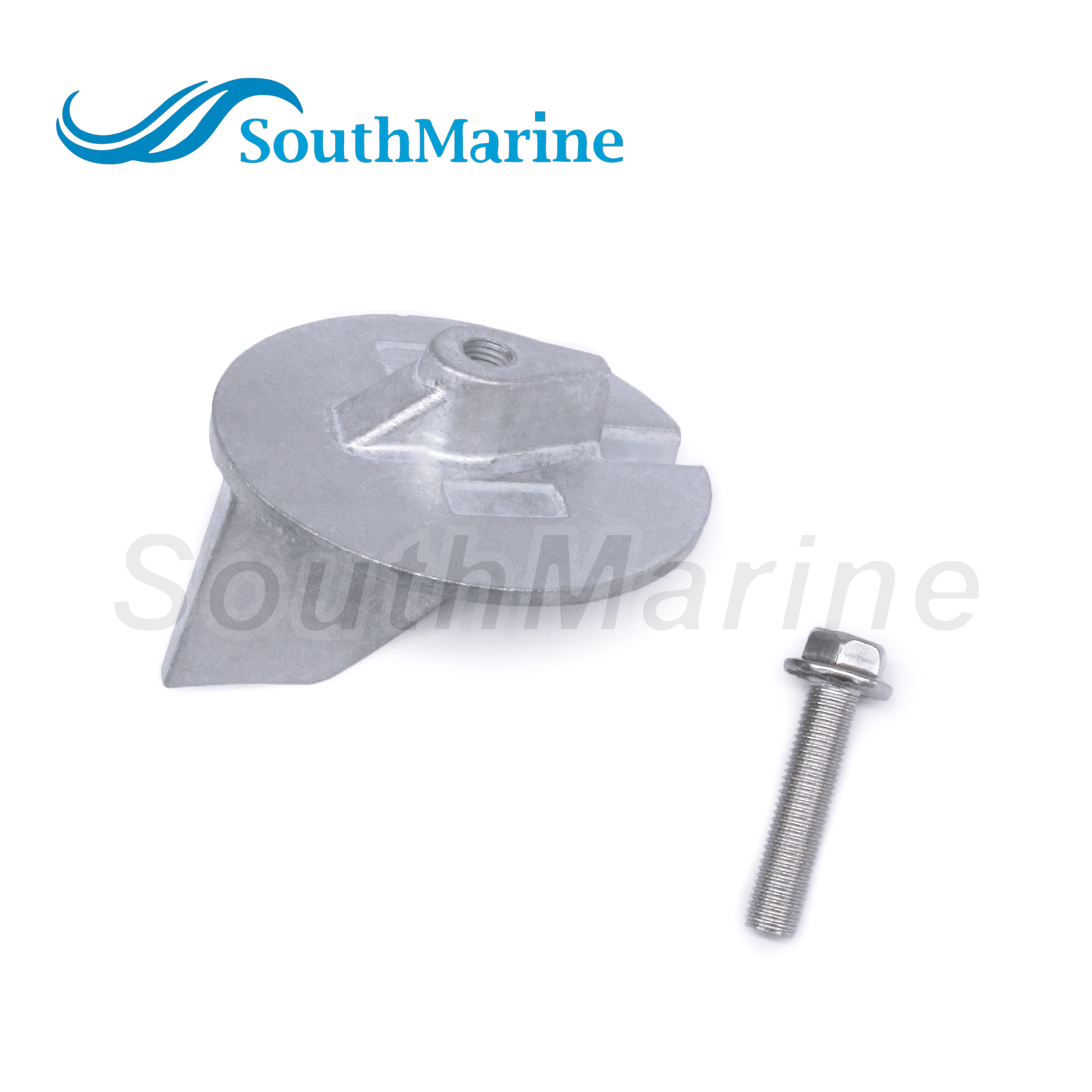 Boat Motor 6E5-45371-01 Tab Trim Anode for Yamaha Outboard Engine 115HP-225HP 2/4-stroke, fits Sierra 18-6097