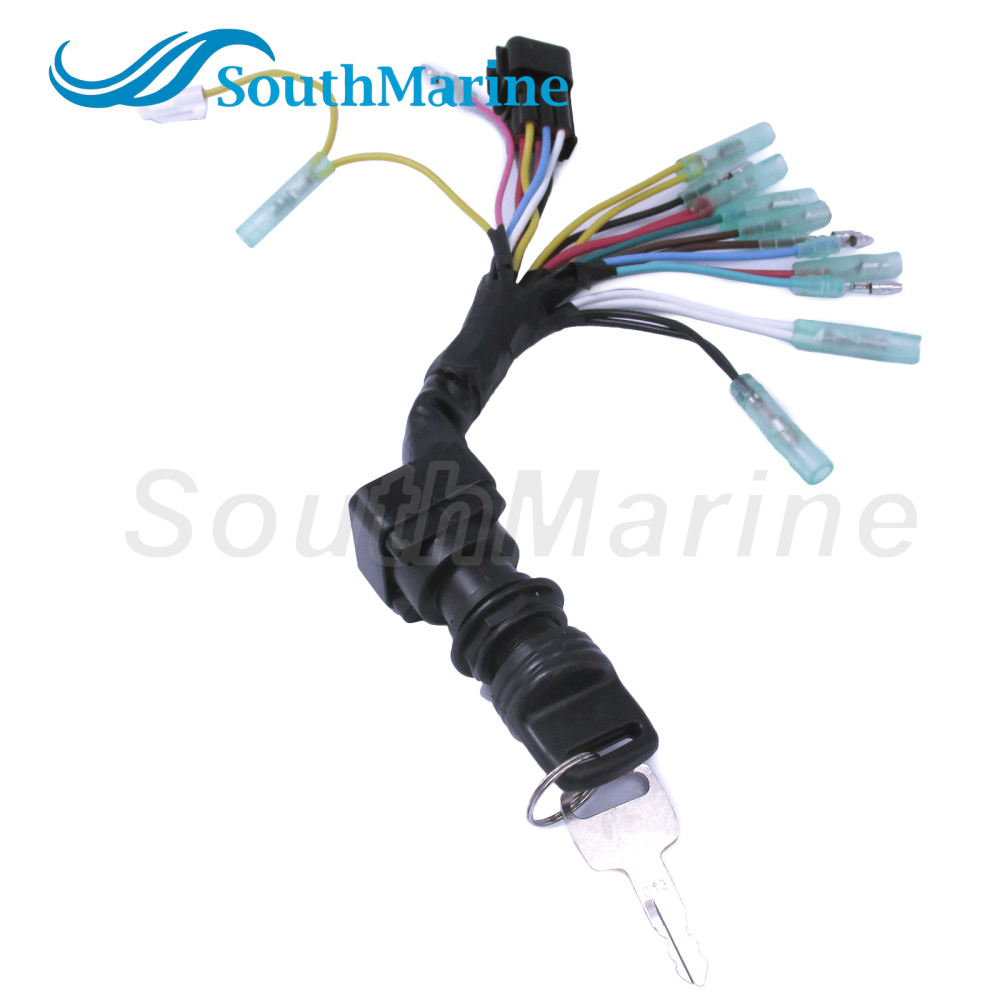 Boat Motor 6X4-82510-00 6X4-82510-01 6X4-82510-02 Ignition Main Key Switch for Yamaha Outboard Engine 70HP 75HP 90HP 115HP
