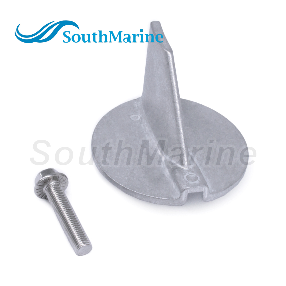 Boat Motor 6E5-45371-01 Tab Trim Anode for Yamaha Outboard Engine 115HP-225HP 2/4-stroke, fits Sierra 18-6097