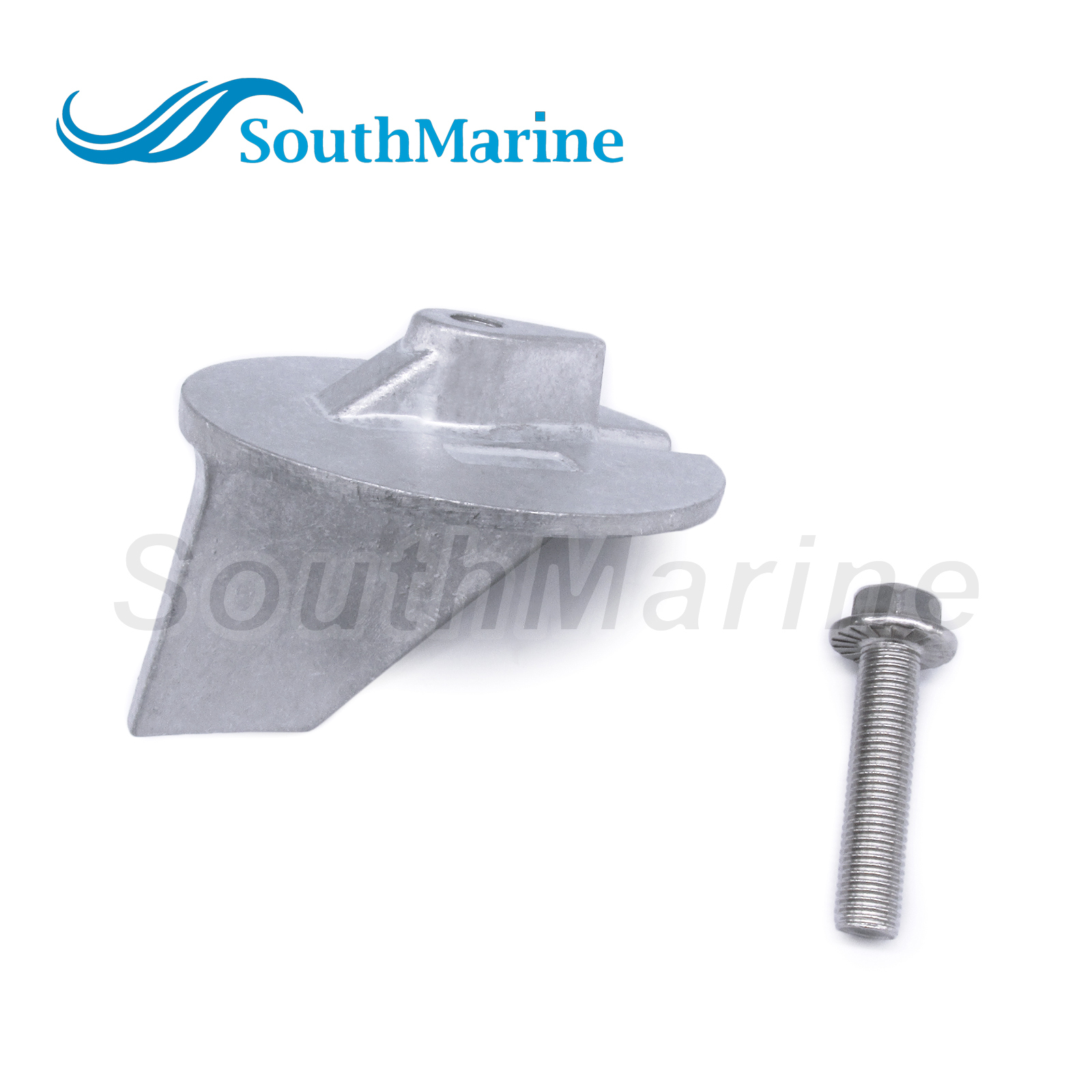 Boat Motor 6E5-45371-01 Tab Trim Anode for Yamaha Outboard Engine 115HP-225HP 2/4-stroke, fits Sierra 18-6097