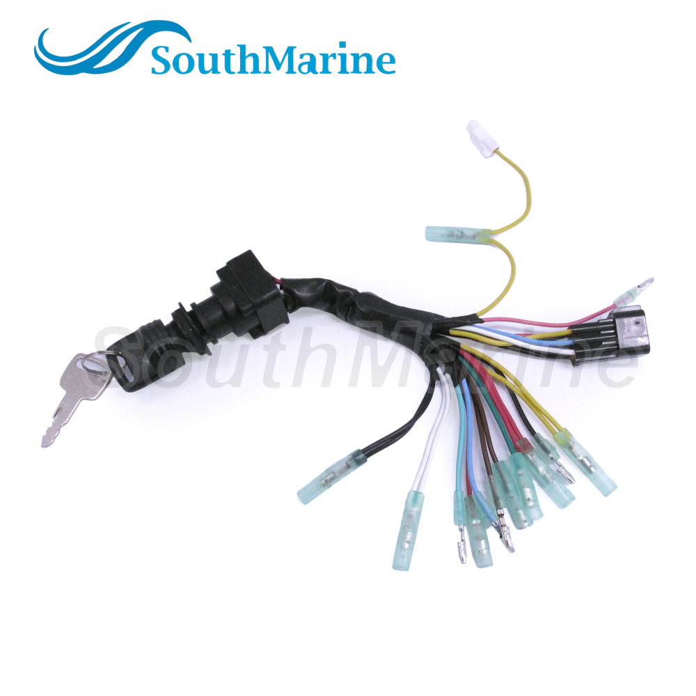 Boat Motor 6X4-82510-00 6X4-82510-01 6X4-82510-02 Ignition Main Key Switch for Yamaha Outboard Engine 70HP 75HP 90HP 115HP