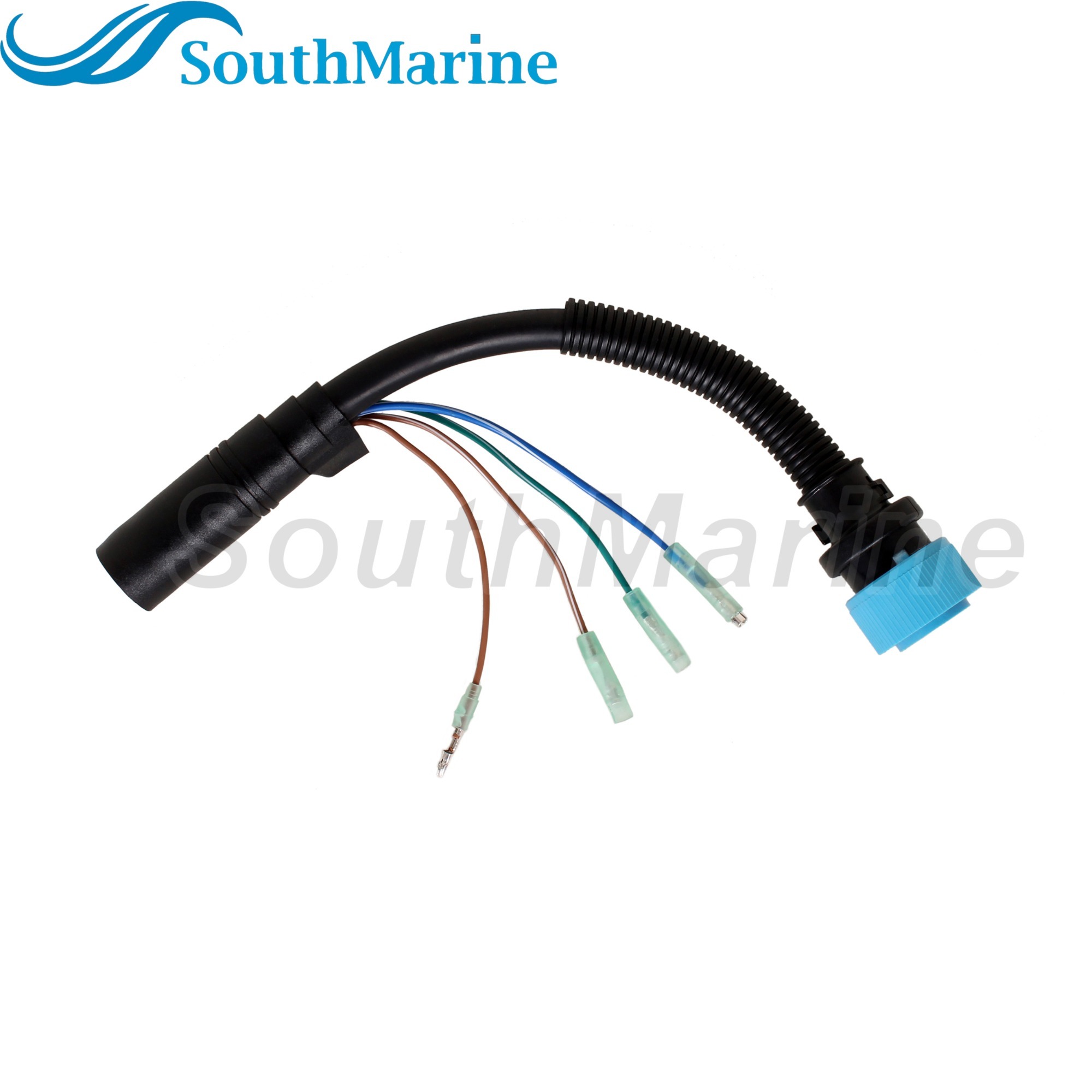 Boat Motor 84-896542T01 Ignition Wire Adapter Harness Assembly for Mercury Outboard Control Box, 8 Pins To 14 Pins, 1ft /0.31m